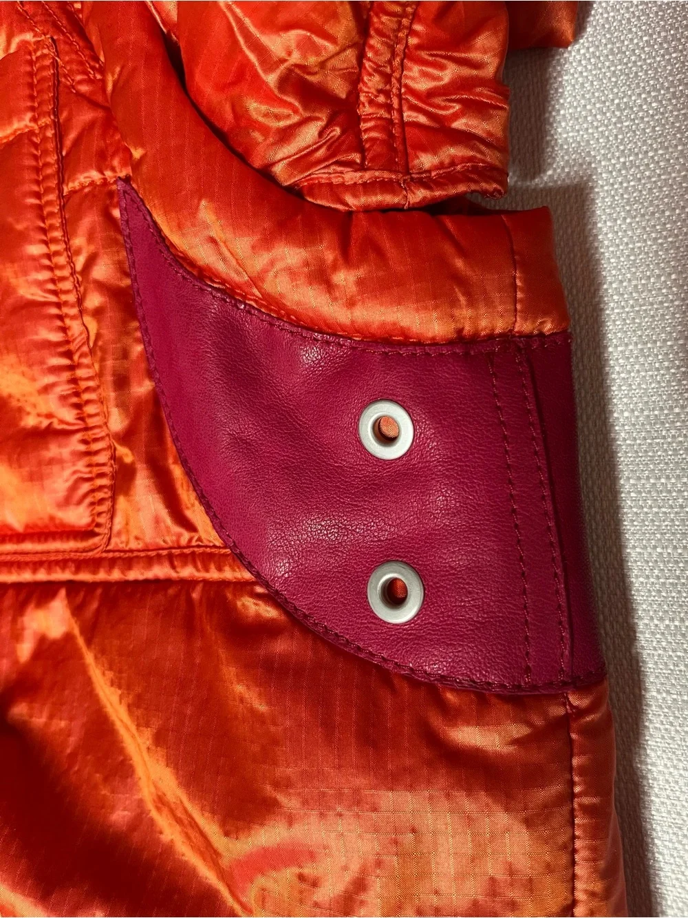 Jet Set Convertible Ski Jacket Vest Quilted Puffer Luxury